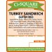 Turkey Sandwich (Gluten Free)